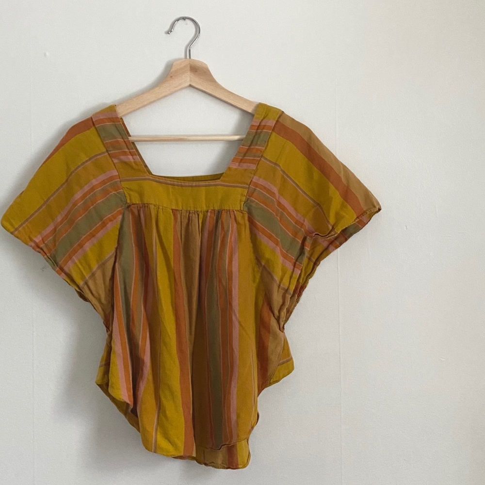 Madewell butterfly blouse